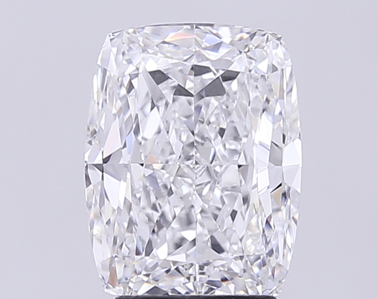 3.72 ct Cushion lab grown diamond D VVS2