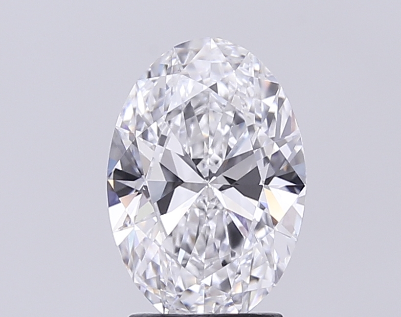 2.38 ct Oval lab grown diamond D VVS1