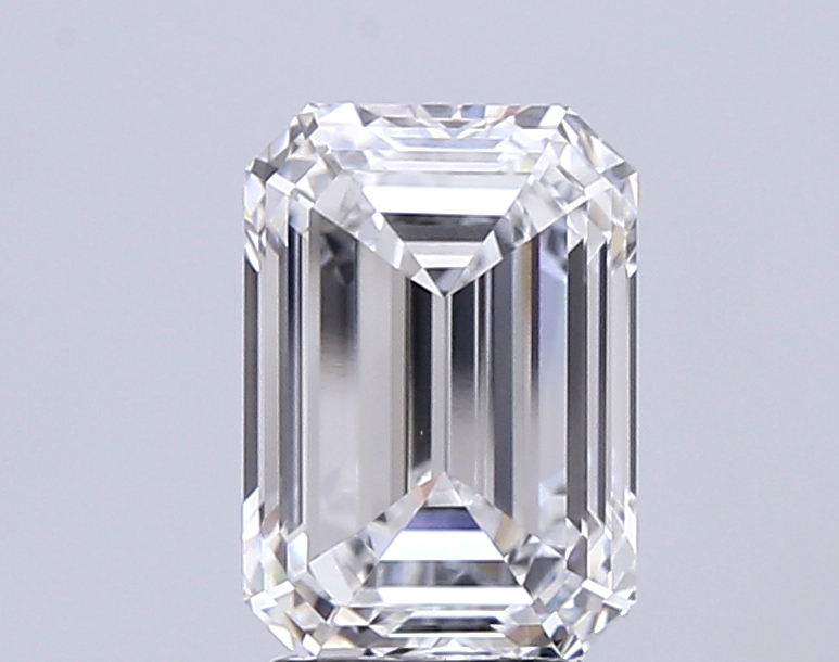 3.98 ct Emerald lab grown diamond F VVS2