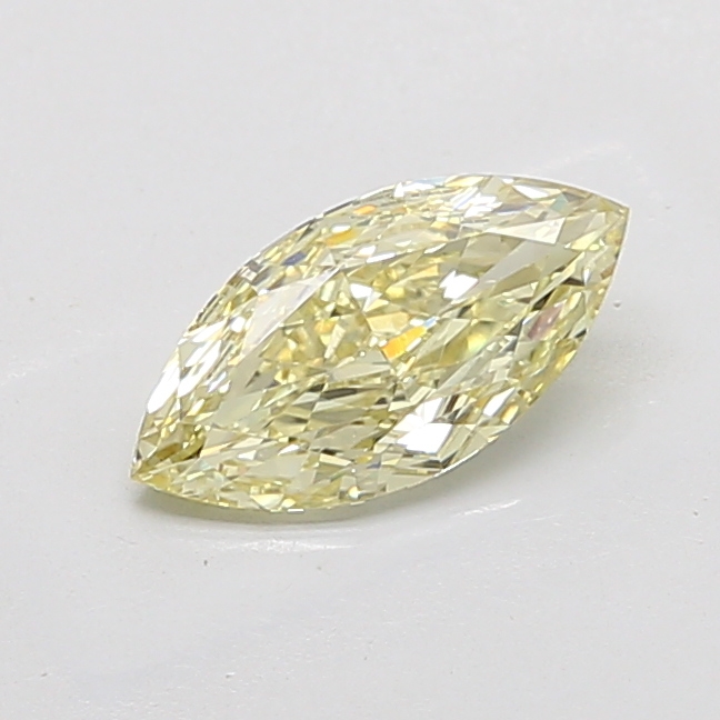 1.47 ct Marquise lab grown diamond Yellow VVS2