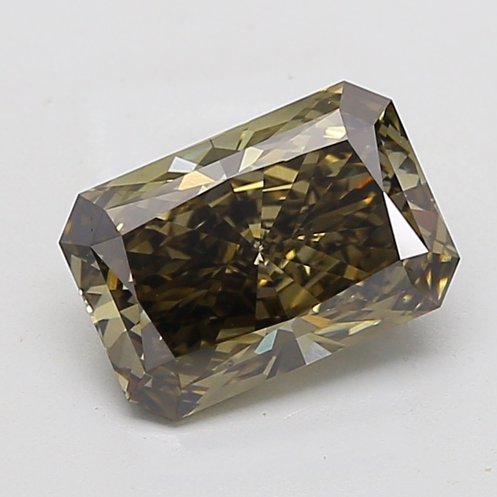 4.53 ct Radiant lab grown diamond Yellow VS1