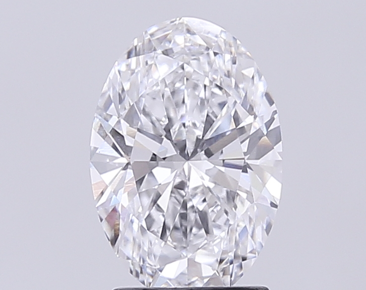 2.12ct Oval · D · VVS2 · IGI