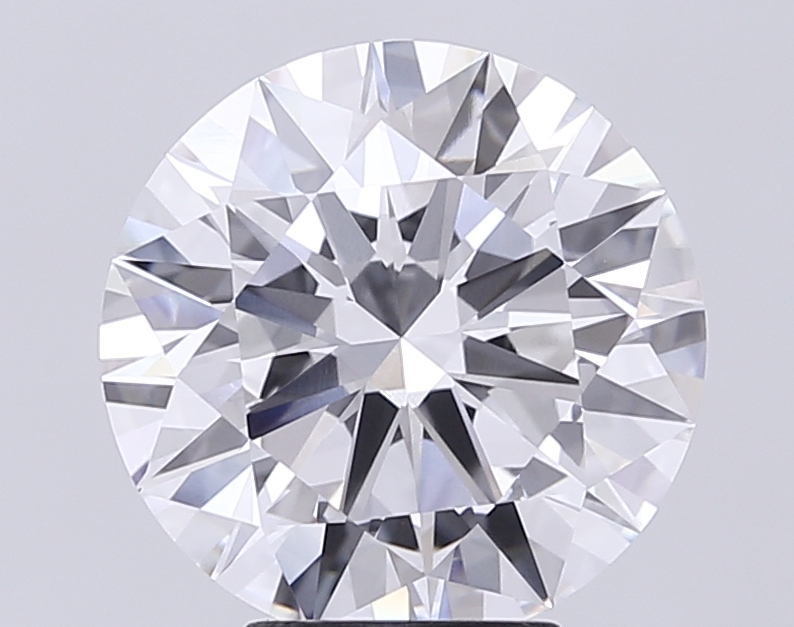 5.09ct Round · D · VVS2 · IGI