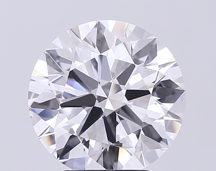 4.03ct Round · D · VVS2 · IGI