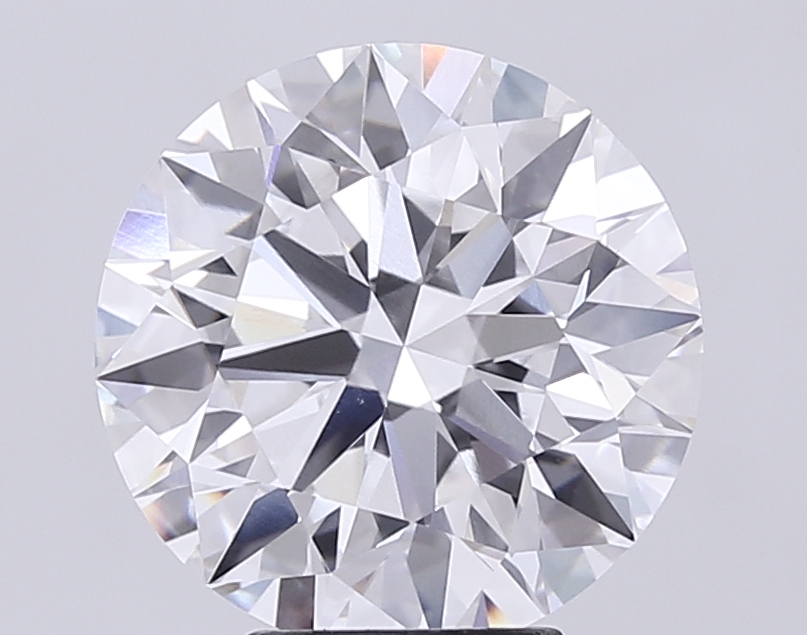 5.53ct Round · D · VVS2 · IGI