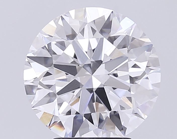 4.01ct Round · D · VVS2 · IGI