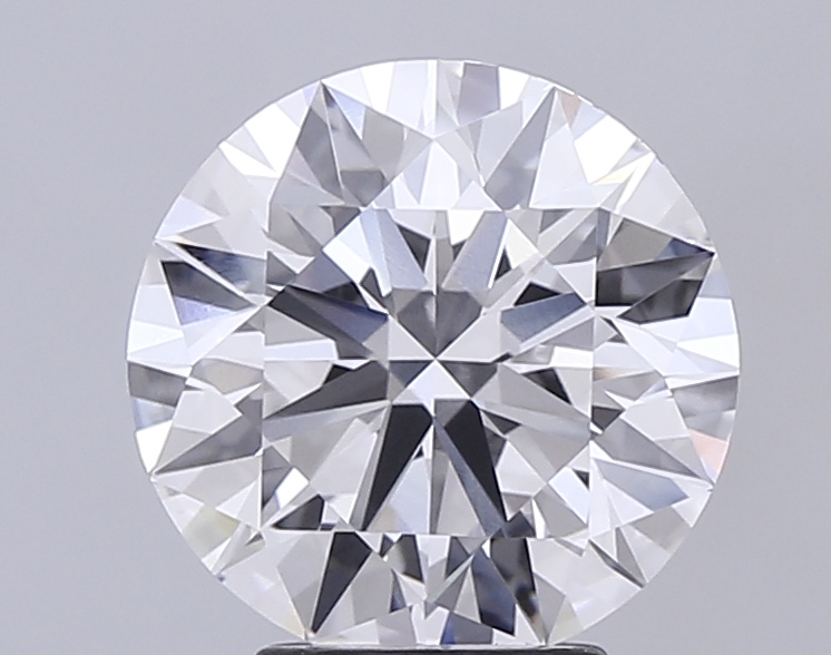 4.07ct Round · D · VVS1 · IGI