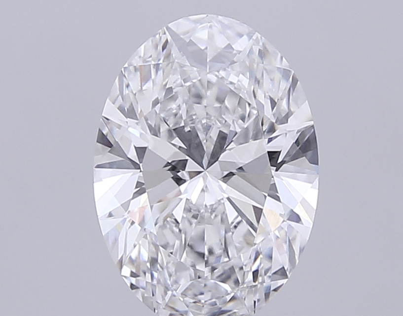 4.13ct Oval · D · VVS2 · IGI