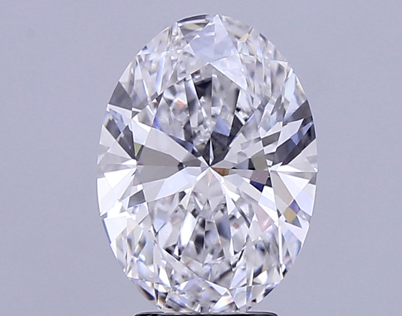 4.02ct Oval · D · VVS2 · IGI