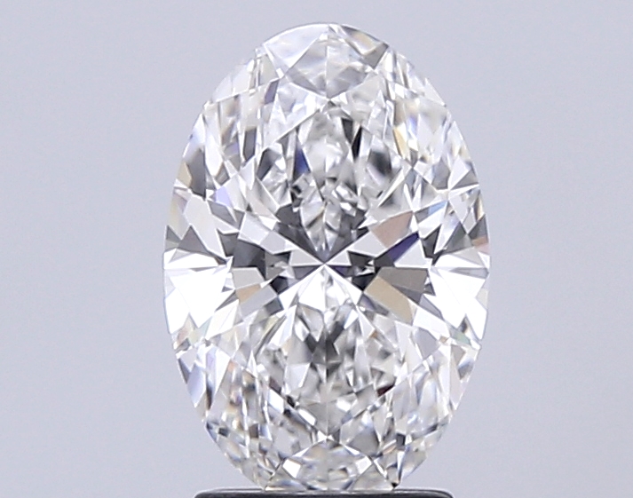 3.65 ct Oval lab grown diamond D IF