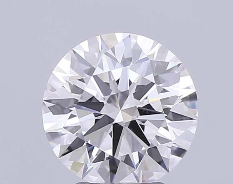 3.79 ct Round lab grown diamond E VVS2